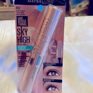Maybelline Lash Sensational Sky High Waterproof Mascara,Very Black, 0.2 fl. oz.